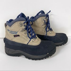 Columbia | Titanium Lace Up Snow Boot Size 6.5